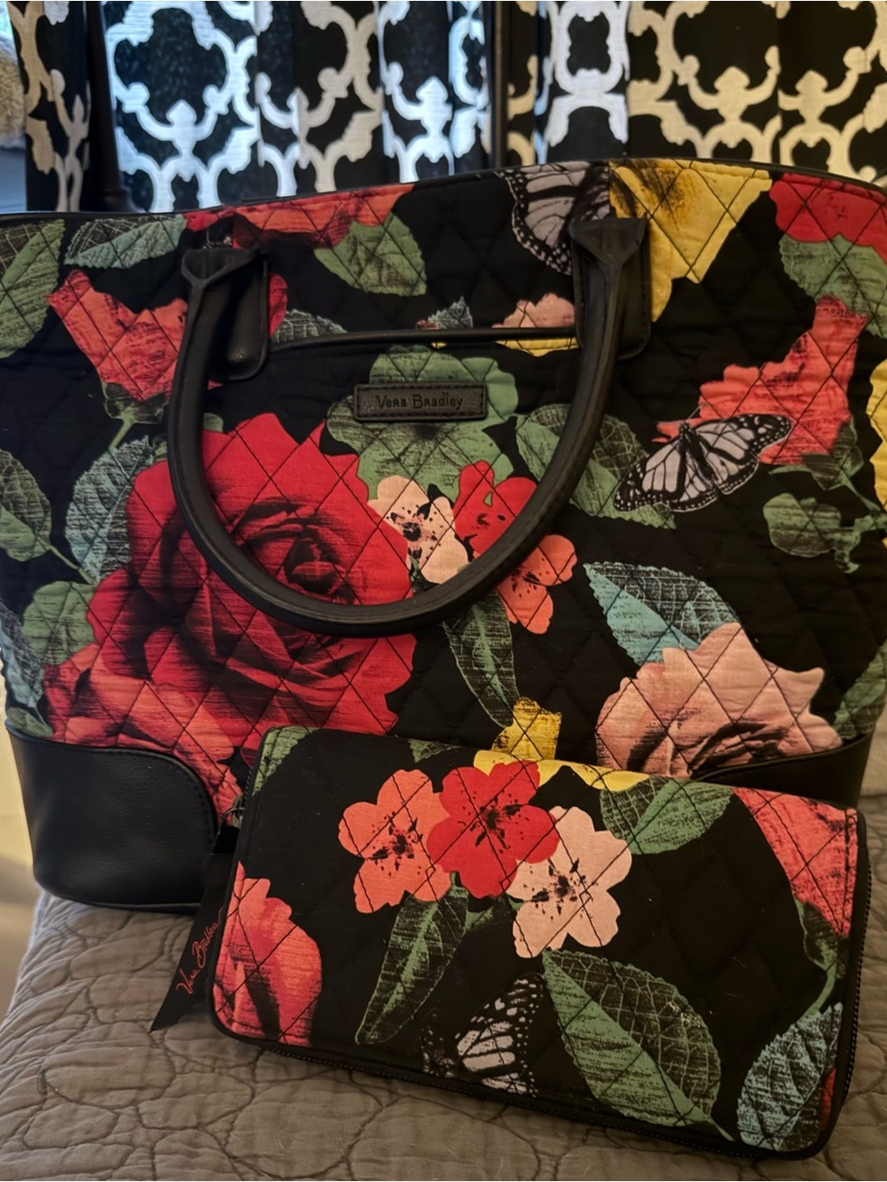 Retired Vera Bradley Havana Rose Bundle